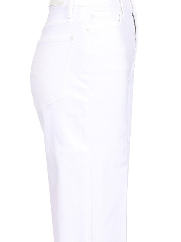The Best Shops 7 FOR ALL MANKIND: Bootcut - Bootcut Jeans - Weiß