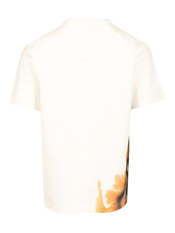 Y-3: t-shirts online - Aop Short-Sleeved T-Shirt