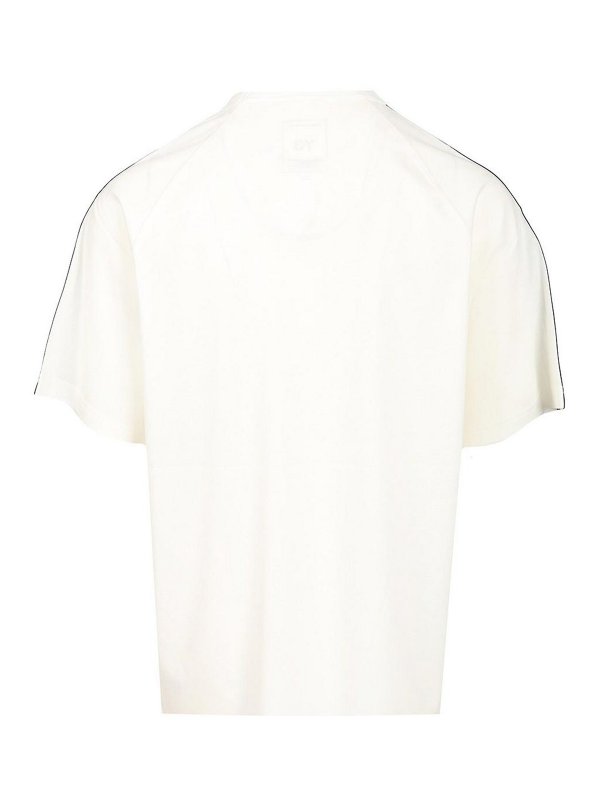 Y-3: t-shirt online - T-shirt a 3 strisce