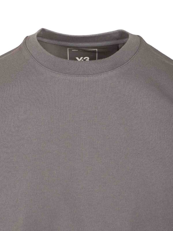 The Best Shops Y-3: T-shirts - T-Shirt - Gris