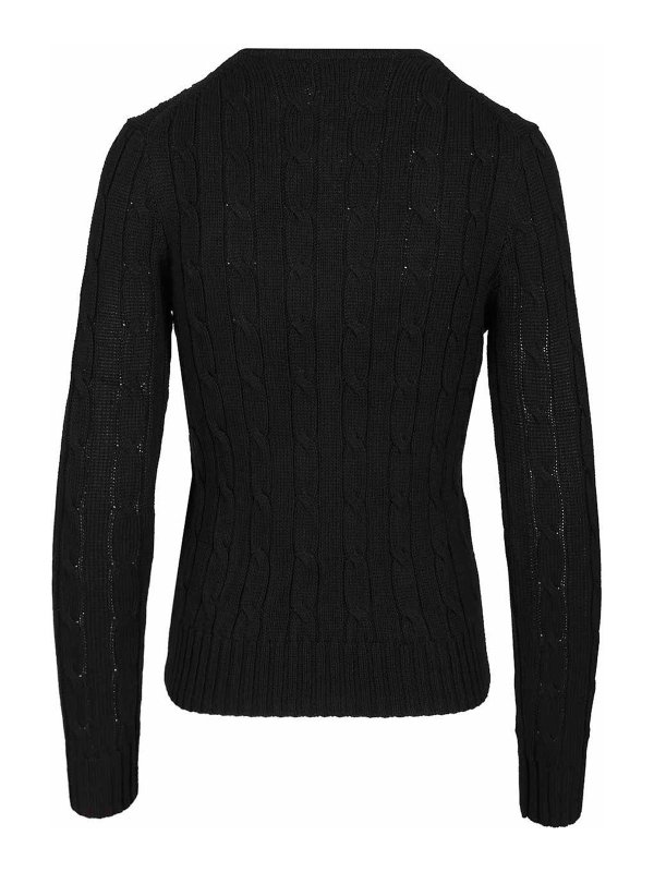 POLO RALPH LAUREN: Suéteres con cuello pico online - Suéter Cuello Redondo - Negro