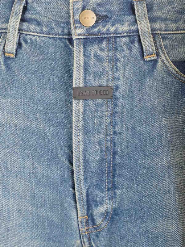 Jeans rilassati a 5 tazze shop online: FEAR OF GOD
