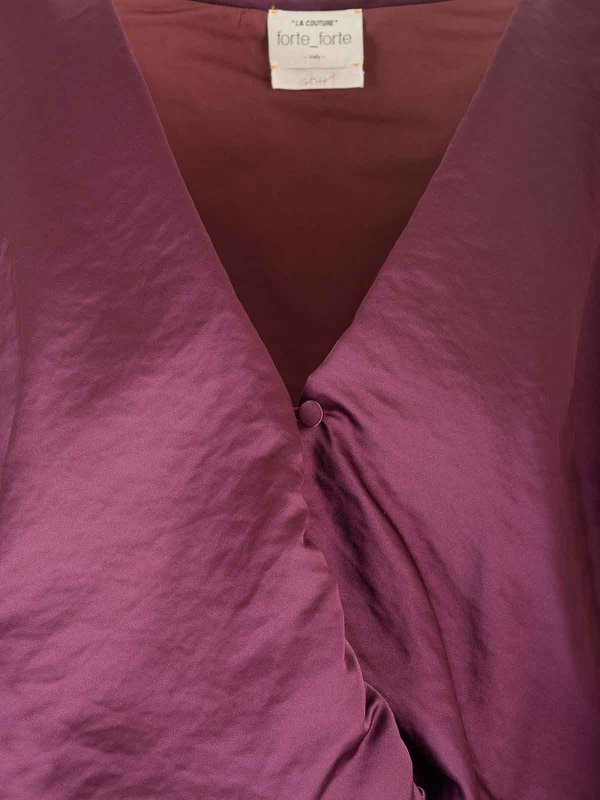 Casualjacke - Dunkelrot shop online: FORTE FORTE