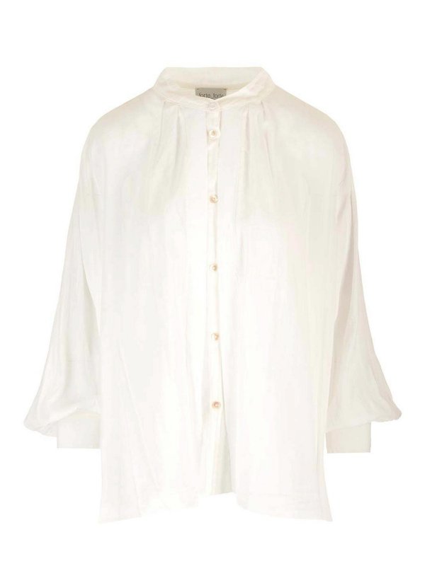 FORTE FORTE: shirts - Voile Bohemian-Style Shirt