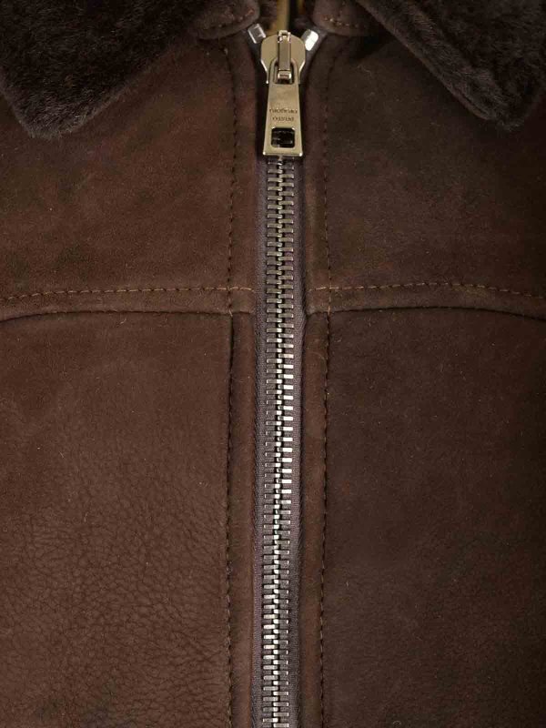 Bomber Jacket In Shearling shop online: GIORGIO BRATO