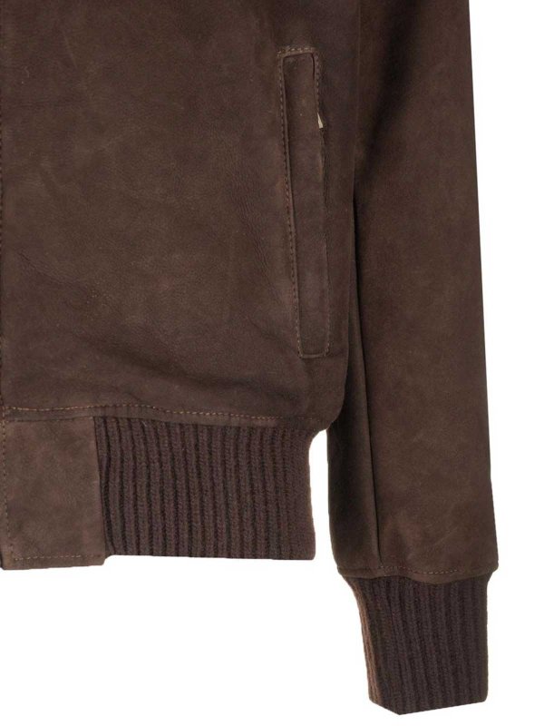 The Best Shops GIORGIO BRATO: Bomber Jacket In Shearling