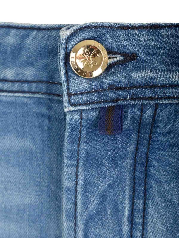 The Best Shops JACOB COHEN: Bootcut - Bootcut Jeans - Hellblau