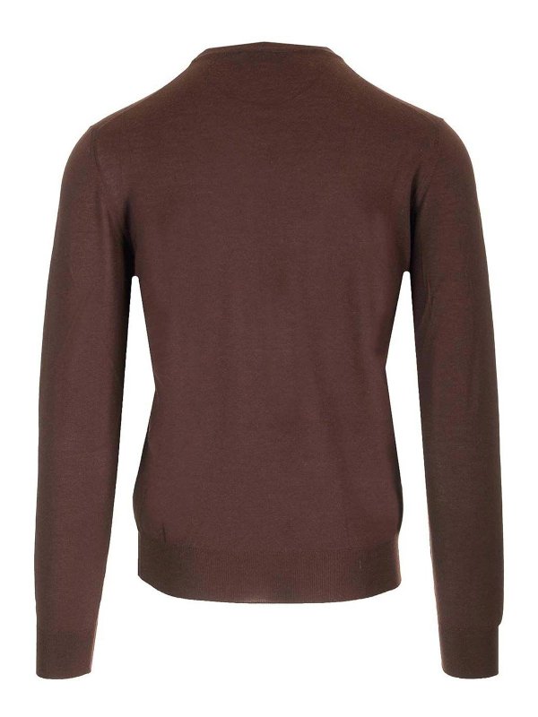 MAURO OTTAVIANI: maglia collo rotondo online - Maglione da equitazione in lana di desideri