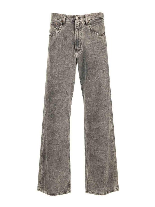 MM6 MAISON MARGIELA: jeans bootcut - Jeans piegati