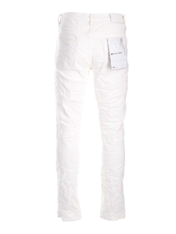 PURPLE BRAND: Bootcut online - Bootcut Jeans - Weiß