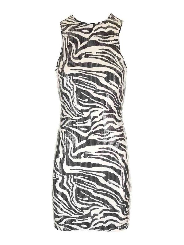 ROTATE Birger Christensen: ショートドレス - ショートドレス - アニマル柄