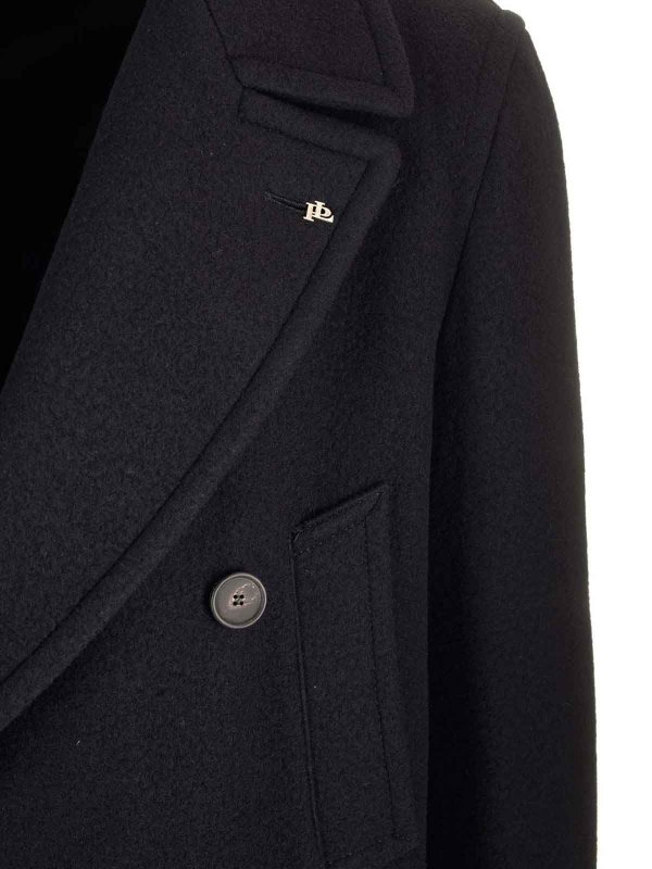 Kurzer Mantel - Blau shop online: TAGLIATORE