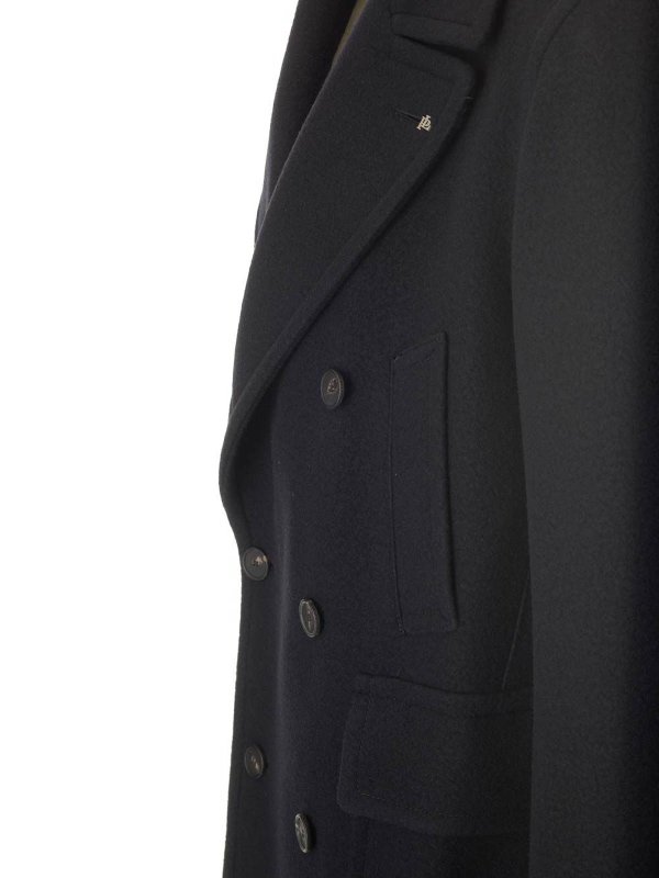 The Best Shops TAGLIATORE: Kurzer Mantel - Blau