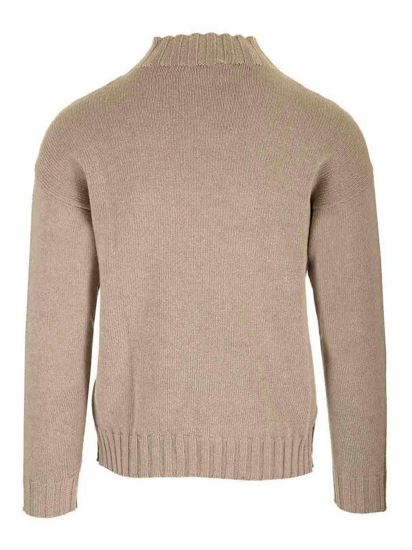 TAGLIATORE: maglia collo rotondo online - Maglione bicolore