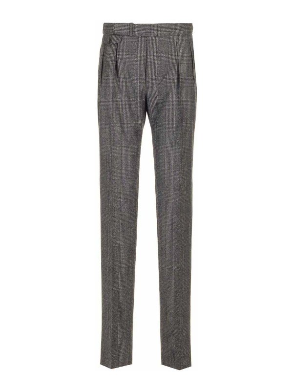 TAGLIATORE: Trousers Shorts - Prince Of Wales Trousers