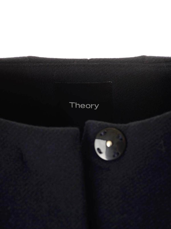 Cappotto di lana riciclato shop online: Theory
