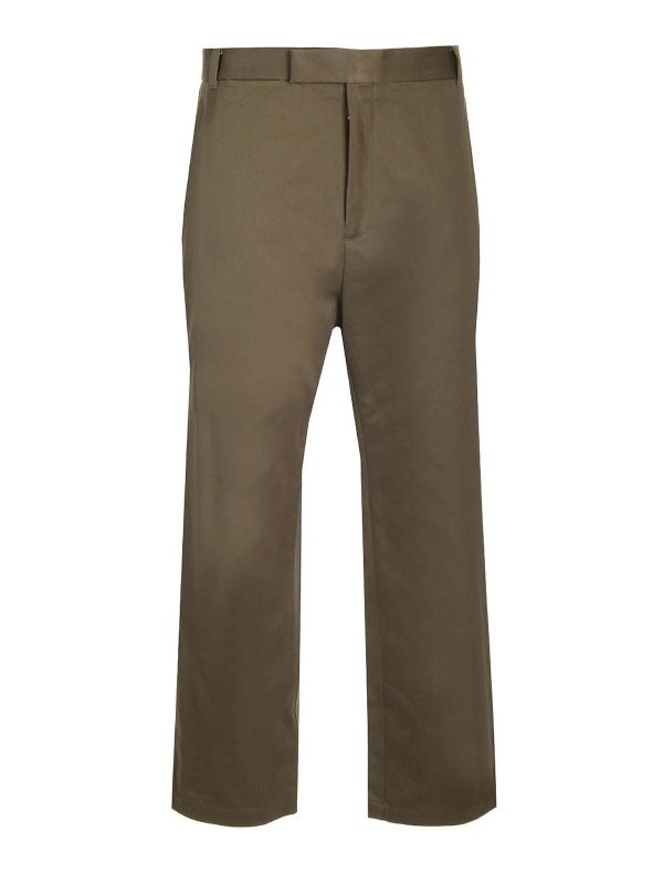 THOM BROWNE: Trousers Shorts - Relaxed Pleated Trousers