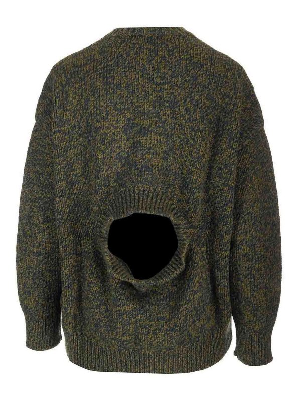 LOEWE: maglia collo rotondo online - Maglione trompe loeil