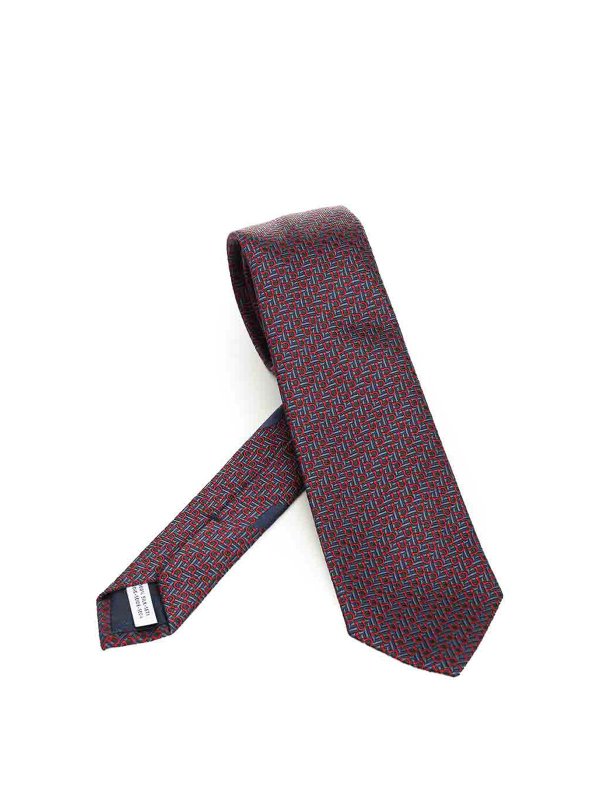 FERRAGAMO: Krawatten und Fliegen - Krawatte - Bunt