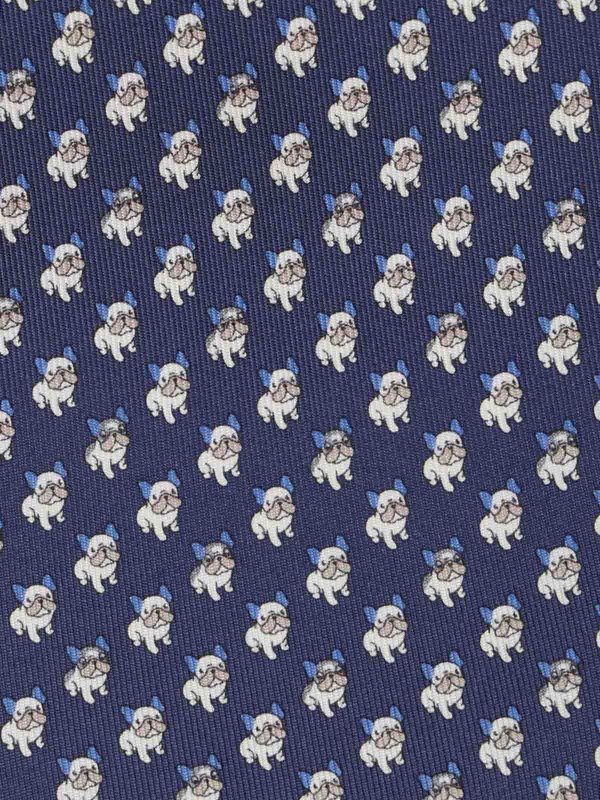 The Best Shops FERRAGAMO: ネクタイ＆蝶ネクタイ - ネクタイ - ブルー