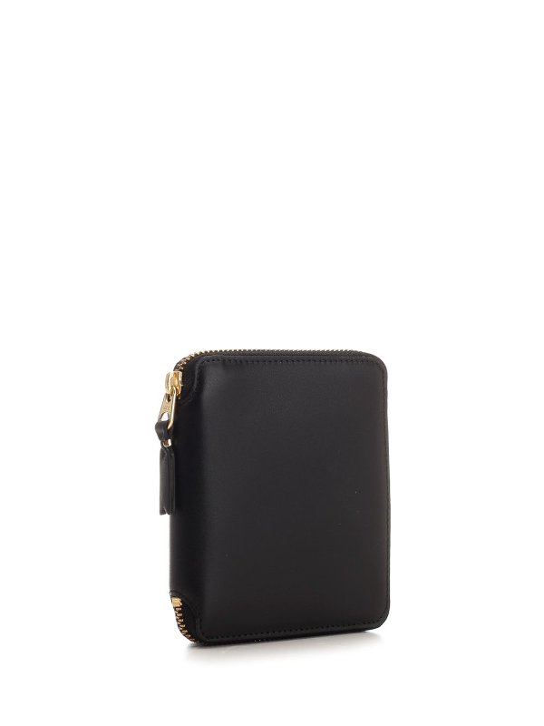 COMME DES GARCONS: wallets & purses online - Black Zipped Wallet