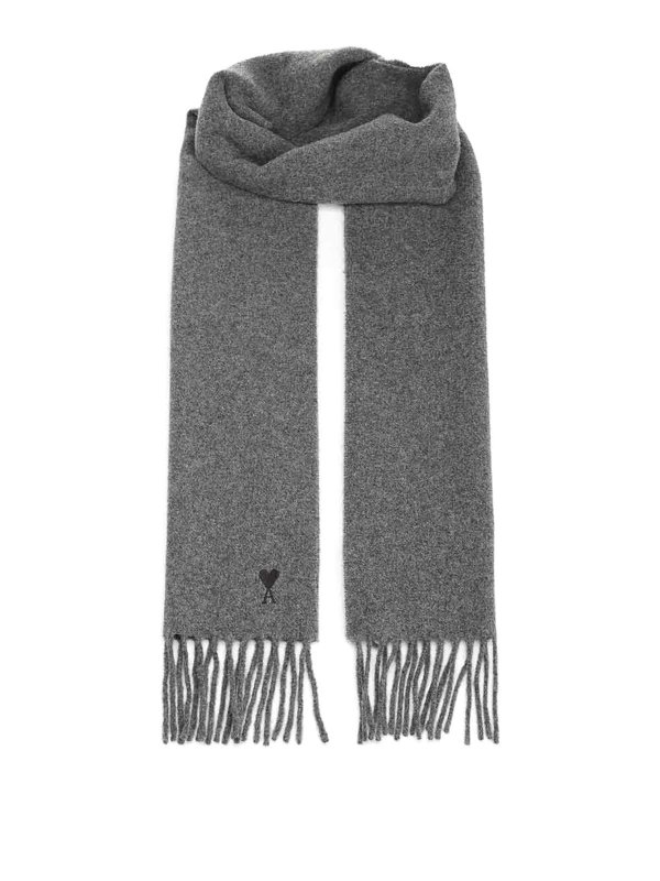 AMI PARIS: scarves - De Coeur Scarf