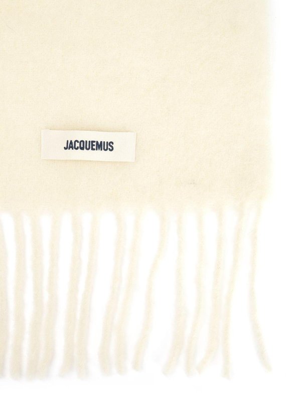 JACQUEMUS: Écharpes online - Écharpe - Blanc