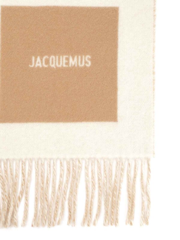 JACQUEMUS: Écharpes online - Écharpe - Beige