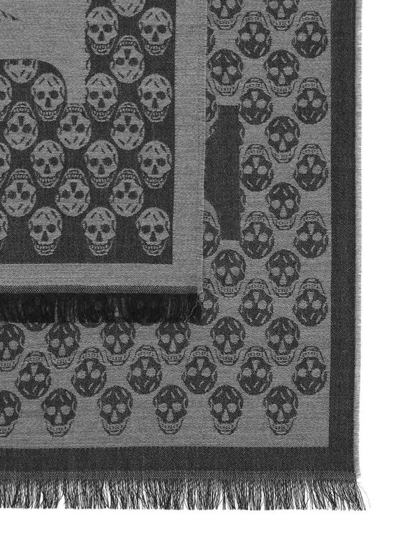 ALEXANDER MCQUEEN: スカーフ online - スカーフ - グレー