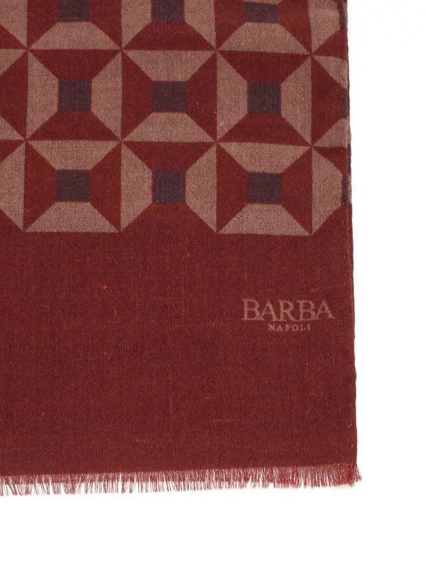 BARBA: scarves online - Wool And Cashmere Scarf