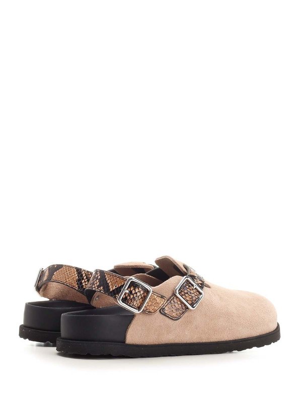 The Best Shops BIRKENSTOCK: sandals - Tokio Cazador With Snake Leather 1774