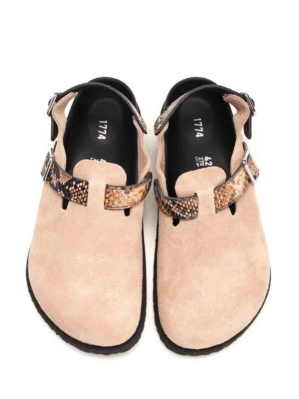 BIRKENSTOCK buy online Tokio Cazador With Snake Leather 1774