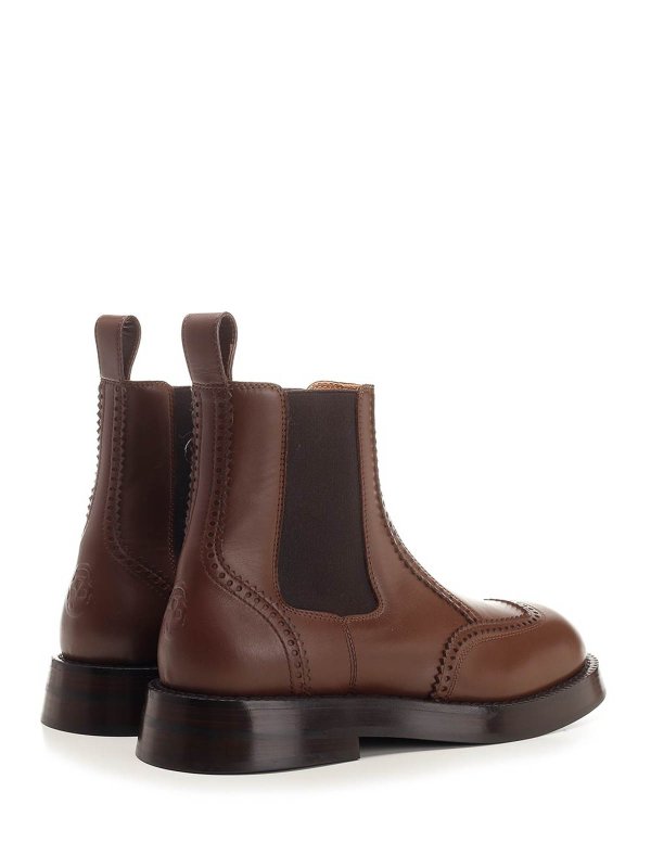 The Best Shops ALEXANDER MCQUEEN: boots - Chelsea Brogue Boots