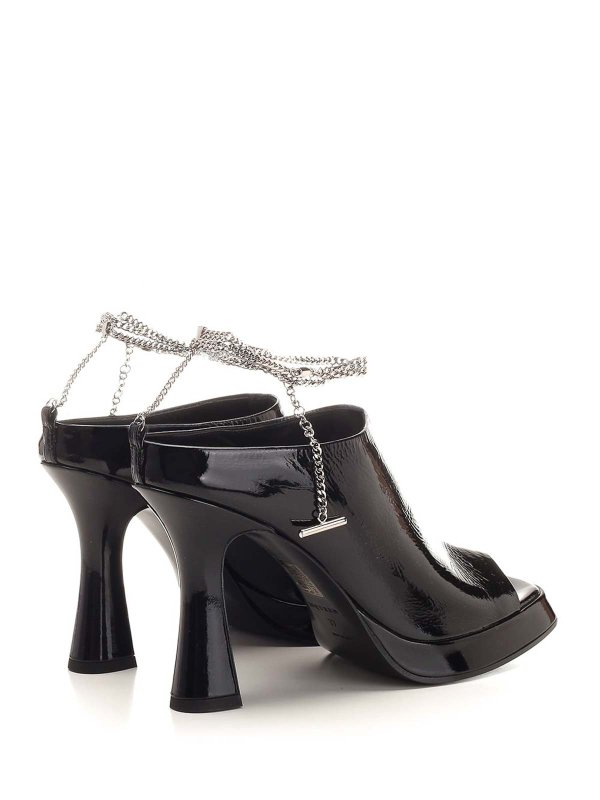 The Best Shops ALEXANDER MCQUEEN: sandals - Ankle Chain Strap Sandals