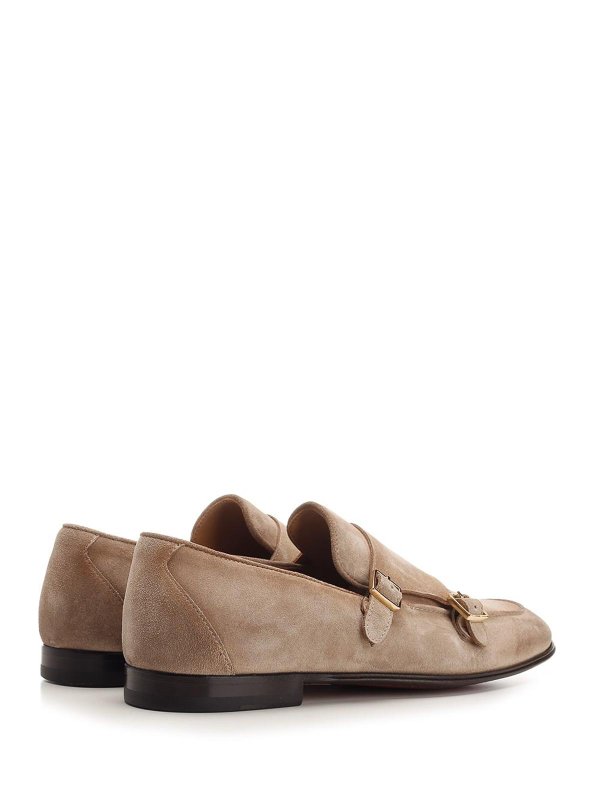 The Best Shops CORVARI: Loafers & Slippers - Beige Suede Moccasin