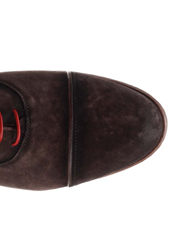Derby Shoe In Suede shop online: CORVARI
