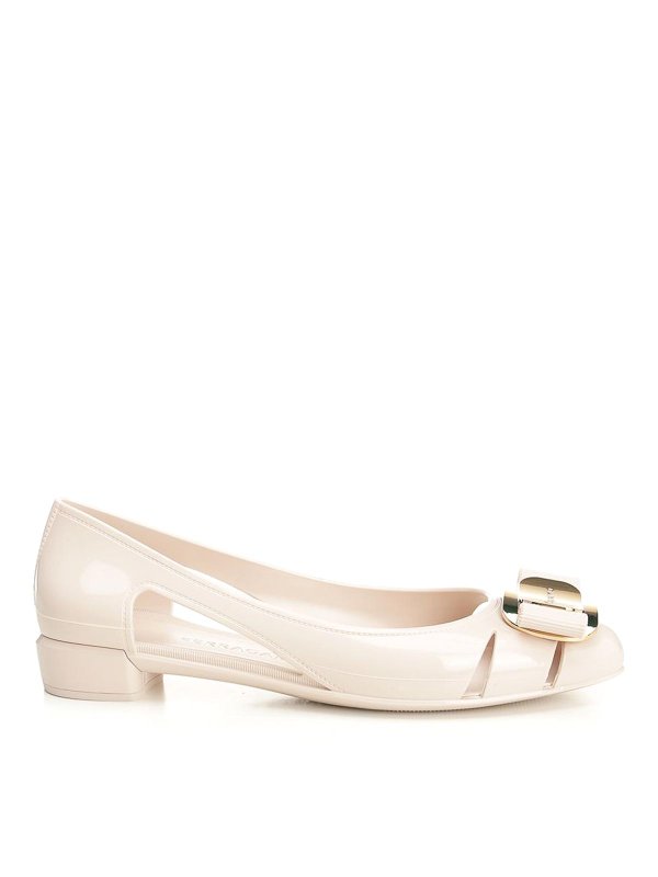 FERRAGAMO: ballerine - PVC ballerina