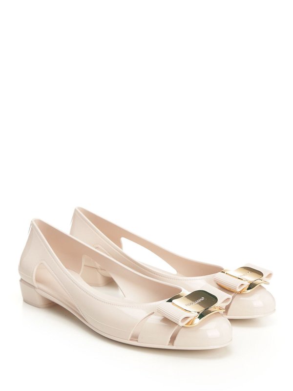 FERRAGAMO: ballerine online - PVC ballerina