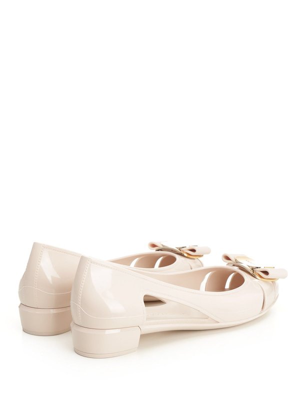 The Best Shops FERRAGAMO: ballerine - PVC ballerina