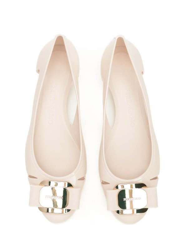 FERRAGAMO buy online PVC ballerina
