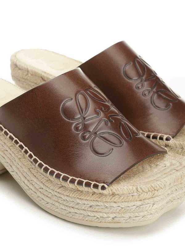 The Best Shops LOEWE: Alpargatas - Marrón