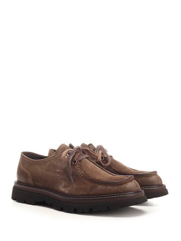 CORVARI: lace-ups shoes online - Suede Tank Paraboot