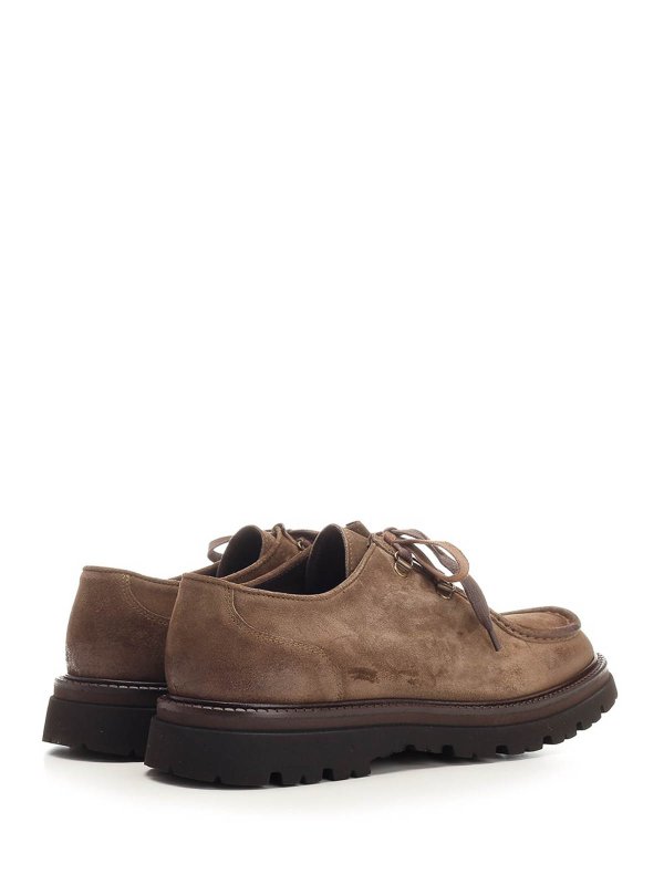 The Best Shops CORVARI: lace-ups shoes - Suede Tank Paraboot