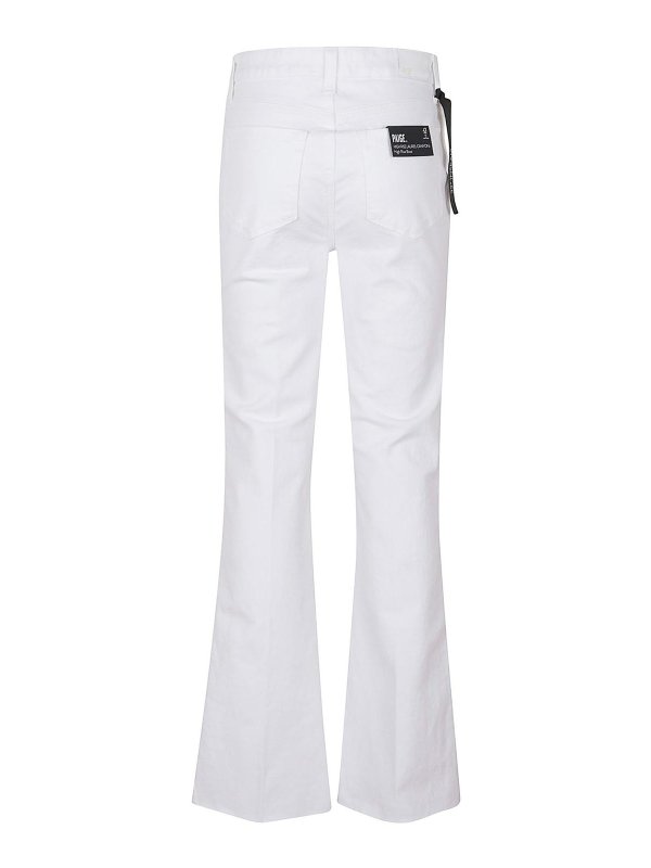 PAIGE: Bootcut online - Bootcut Jeans - Weiß