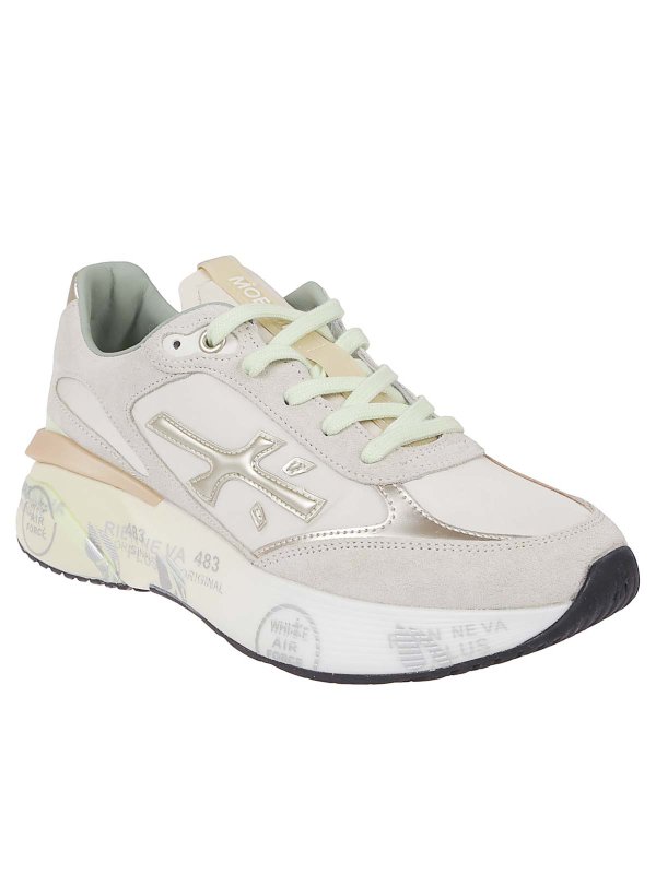 PREMIATA: Chaussures de sport online - Baskets - Beige