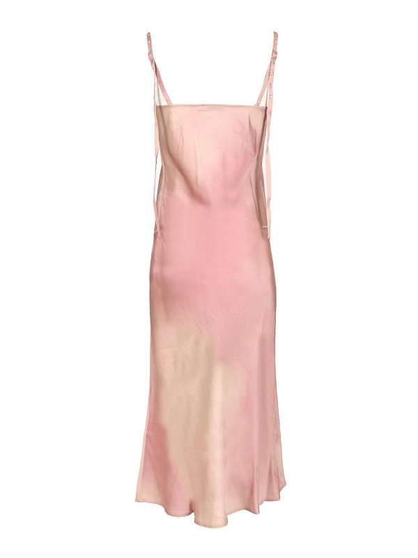 Acne Studios: maxi dresses online - Satin Slip Dress