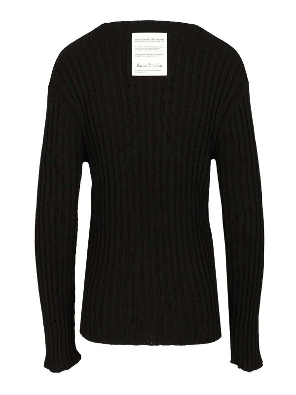 Acne Studios: crew necks online - Ribbed Sweater