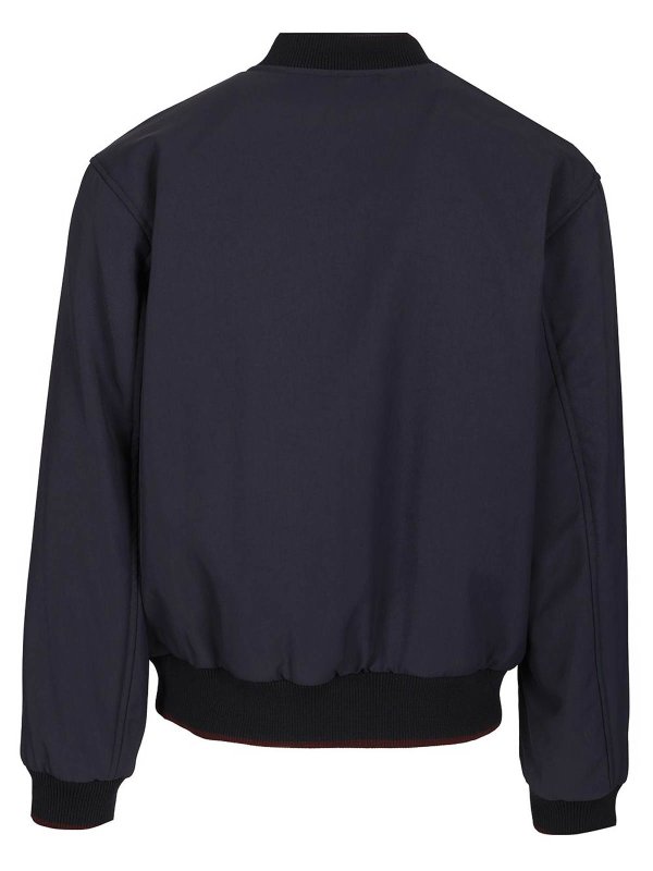 The Best Shops DRIES VAN NOTEN: casual jackets - Reversible Bomber Jacket