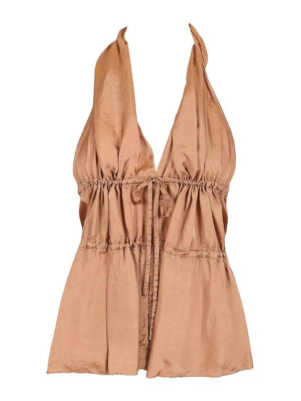 DRIES VAN NOTEN: Tops und Tank Tops - Top - Rosa