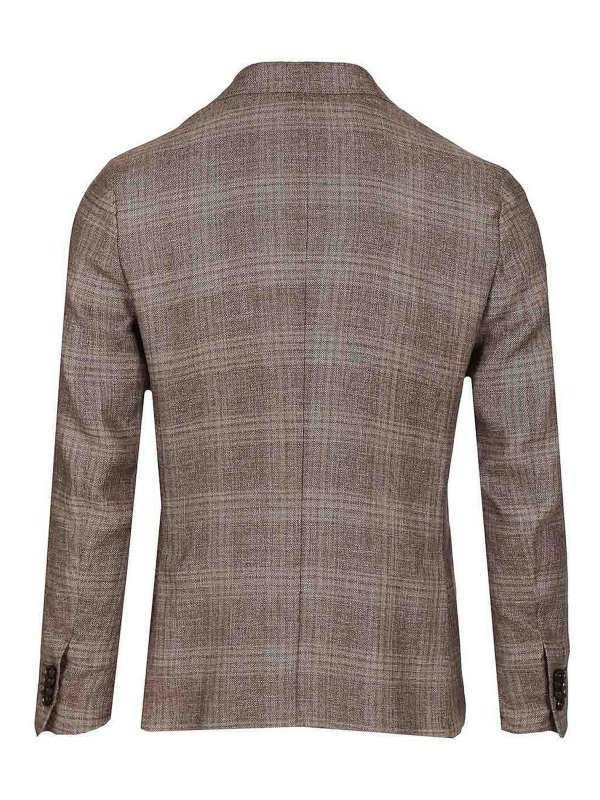 ZEGNA: casual jackets online - Linen And Wool Jacket